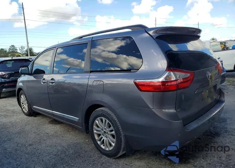2015 Toyota Sienna Xle из США, поврежденный, VIN 5TDYK3DCXFS656411